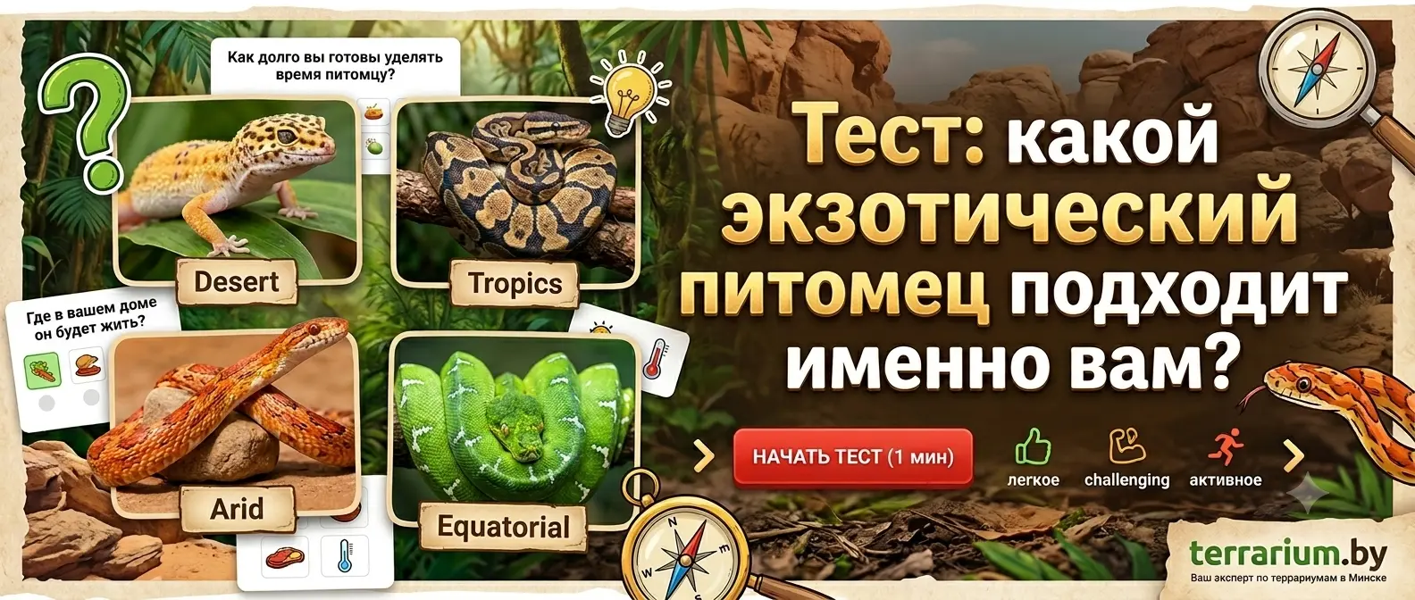 Тест: подбор идеального питомца